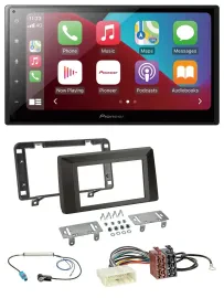 Pioneer USB MP3 DAB 2DIN Bluetooth Autoradio für Dacia Duster (ab 2021)