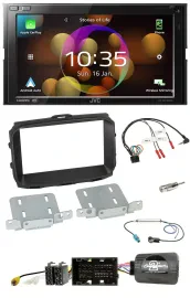JVC DAB Lenkrad 2DIN Bluetooth USB Autoradio für Alfa Giulietta 2013-2021 940 Fa