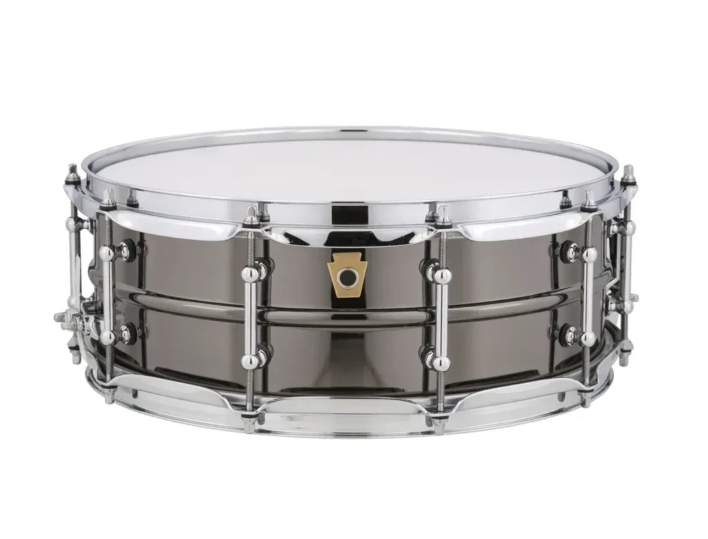 Малый барабан Ludwig LB416T Black Beauty Brass 14х5 Black Nickel