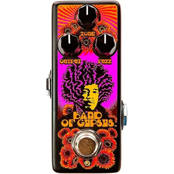 Педаль эффектов для электрогитары Dunlop JHMS4 Authentic Hendrix 1968 Shrine Series Band of Gypsys Fuzz