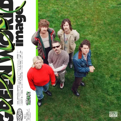Виниловая пластинка Telehealth - Green World Image - Crystal Clear [New Vinyl LP] Clear Vinyl