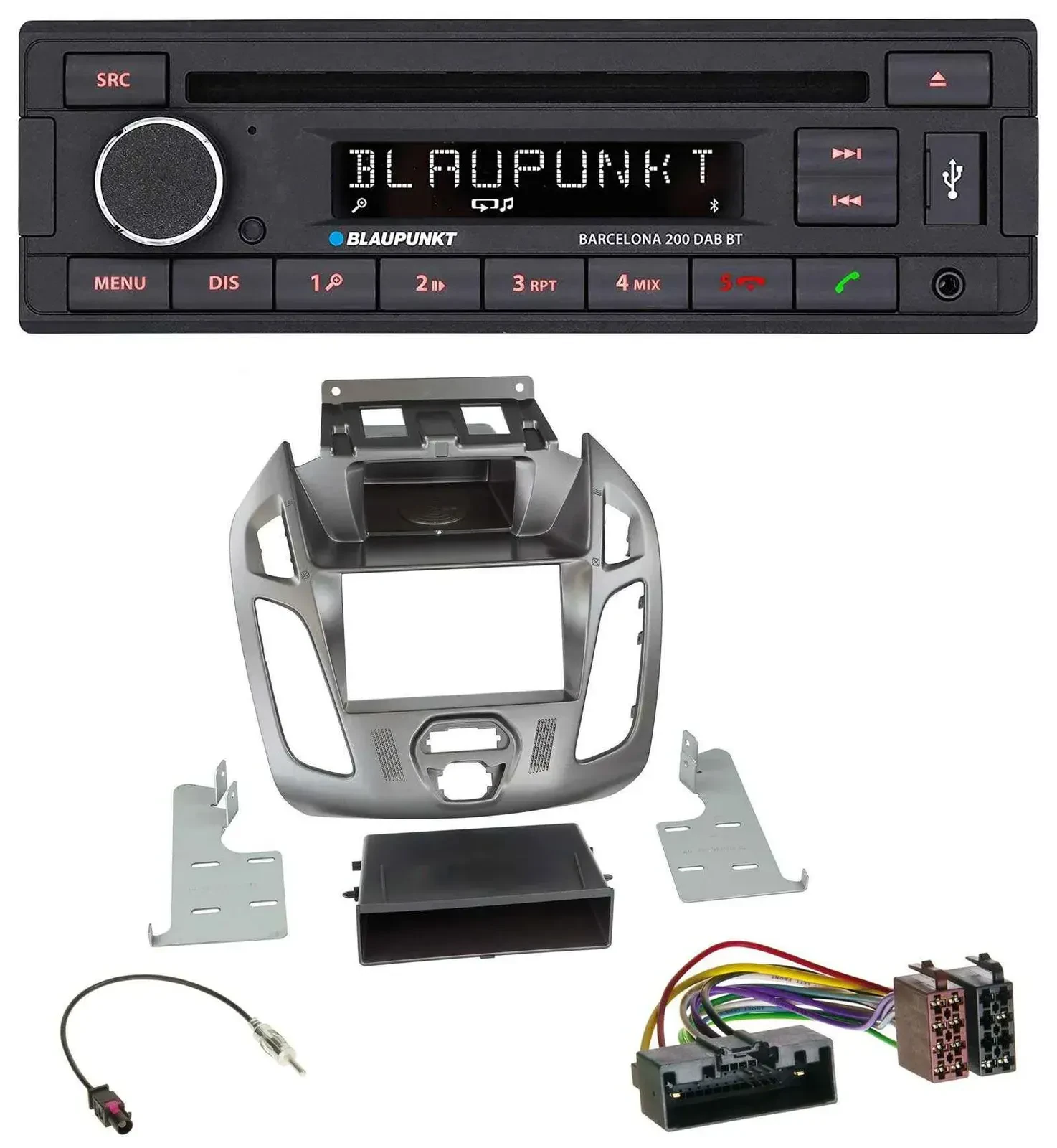Blaupunkt USB DAB CD Bluetooth MP3 Autoradio für Ford Connect Transit 2012-2018
