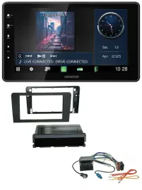 Kenwood MP3 Bluetooth USB DAB Autoradio für Audi A3 8P 03-12 Symphony Quadlock