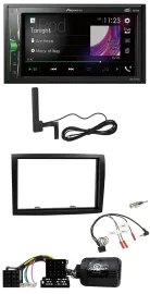 Pioneer MP3 DAB Lenkrad 2DIN Bluetooth Autoradio für Citroen Jumper Peugeot Boxe