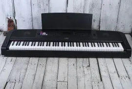 Yamaha DGX-670 Black 88 Key Digital Portable Grand Piano with Sustain Pedal