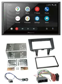 Pioneer USB 2DIN DAB MP3 Bluetooth Autoradio für Honda CR-V RE5/RE6/RE7 06-12