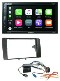 Pioneer DVD 2DIN MP3 DAB Bluetooth USB Autoradio für Audi A3 03-12 8P Quadlock