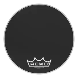 Пластик для барабана Remo 16" Powermax Ebony Crimplock