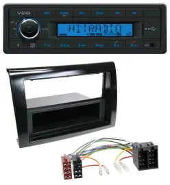 VDO AUX Bluetooth USB MP3 Autoradio für Fiat Bravo (ab 2007)