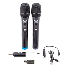 Микрофонная радиосистема CAD Audio GXLD2QM Dual Channel Handheld Wireless Microphone System