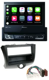 Автомагнитола для Toyota Yaris (2003–2006) Pioneer DVD, Bluetooth, DAB, USB, MP3