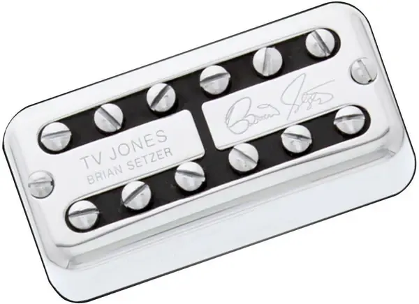 Звукосниматель для электрогитары TV Jones Brian Setzer Signature Bridge Chrome