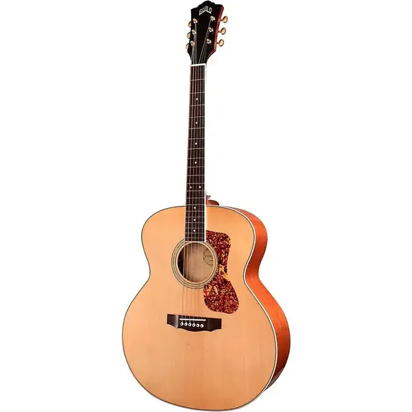 Электроакустическая гитара Guild F-250E Deluxe Westerly Jumbo Acoustic-Electric Guitar Blonde