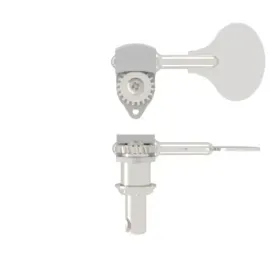 Hipshot 20670LC Lollipop Key Licensed Ultralite Bass Tuning Key 3/8", Chrome