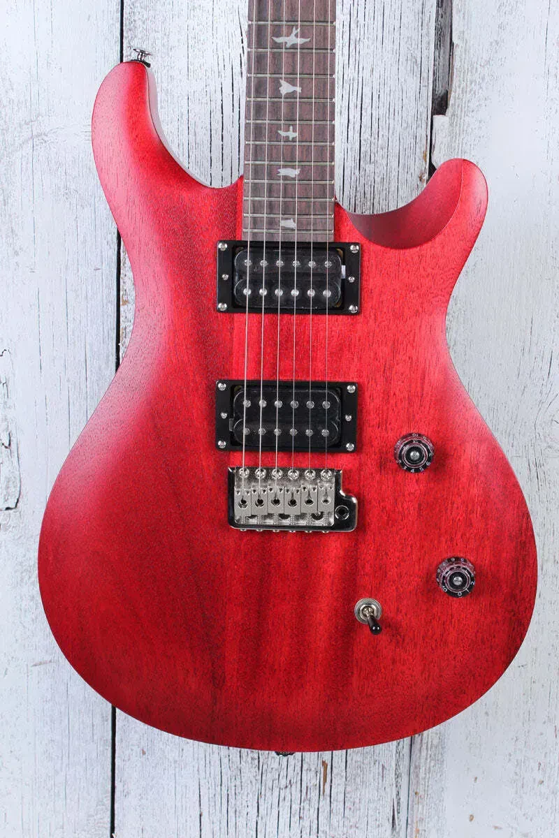 PRS SE CE 24 Standard Satin Electric Guitar Vintage Cherry Satin with Gig Bag