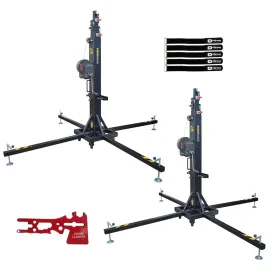 ProX XTF-106D Top Loading Lifting Tower Capacity 496 lbs Height 21.06FT Pair