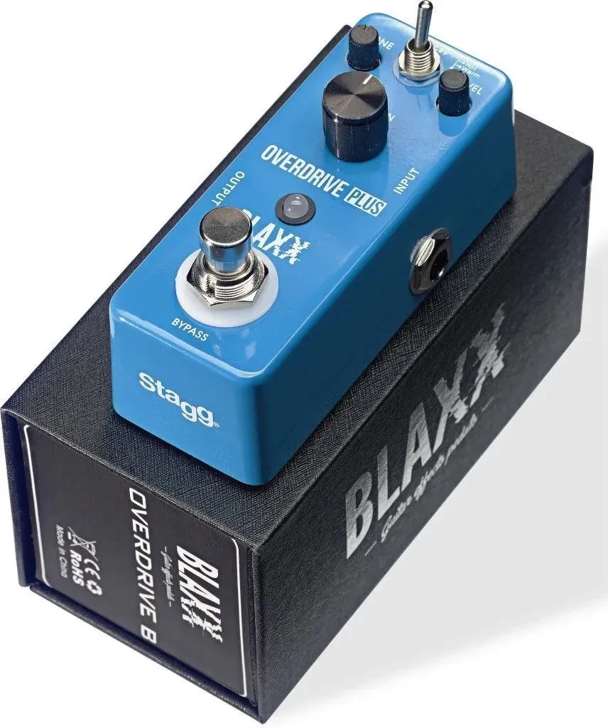 Педаль эффектов для электрогитары Stagg BX-DRIVE B Blaxx Overdrive