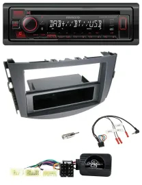 Kenwood Lenkrad CD USB Bluetooth DAB Autoradio für Toyota RAV-4 2006-2011
