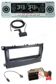 Автомагнитола Dietz Bluetooth USB MP3 DAB для Ford Focus/C-Max/Galaxy (с 2007), черный