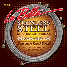 Струны для бас-гитары La Bella M44 Custom Light 40-100