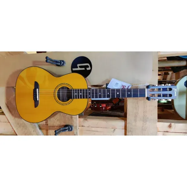 FRAMUS Legacy FP 14 SV Parlor - High Polish Yellow - Westerngitarre mit Tonabneh