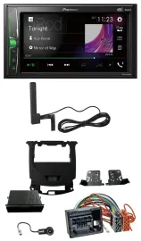 Автомагнитола Pioneer 2DIN, Bluetooth, MP3, DAB, AUX, для Chevrolet Cruze (с 2016)