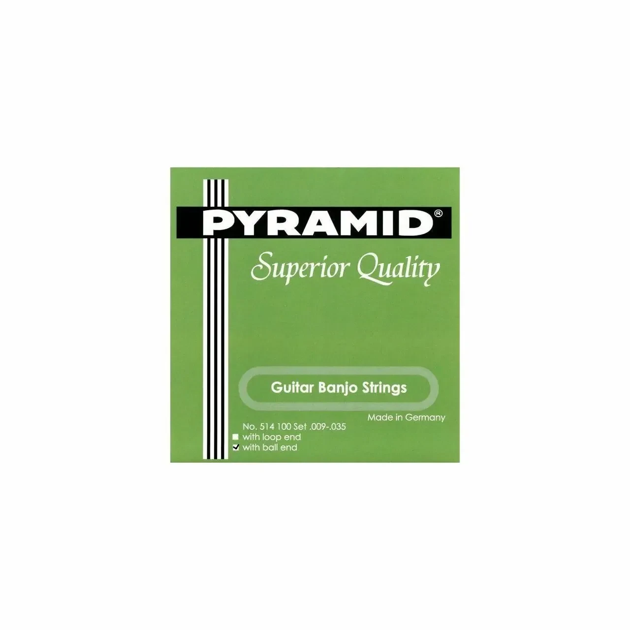 PYRAMID Banjo 6-String Ball End