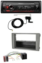 Автомагнитола для Iveco Daily (2006–2014) Pioneer DAB USB MP3 Bluetooth темно-серый