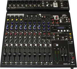 Аналоговый микшер Peavey PV 14AT Compact 14-Channel Mixer with Bluetooth and Antares Auto-Tune