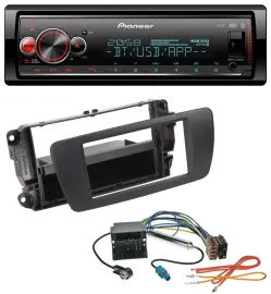 Pioneer Bluetooth USB MP3 DAB Autoradio für Seat Ibiza 6J ab 08 nitschwarz AN1