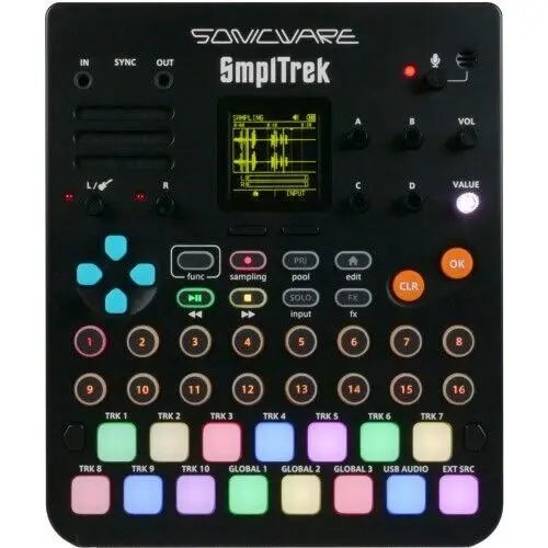 Сэмплер Sonicware SmplTrek Sampler