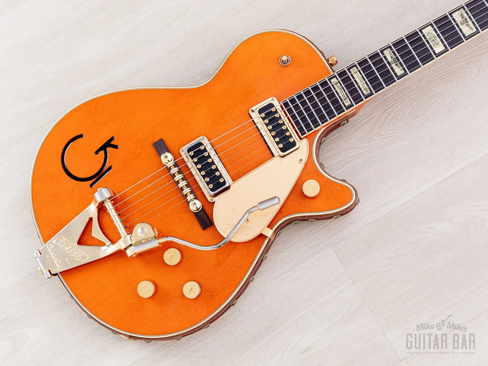 Б/У Электрогитара Gretsch G6121W Roundup с кейсом Cowboy Case, COA и ярлыками