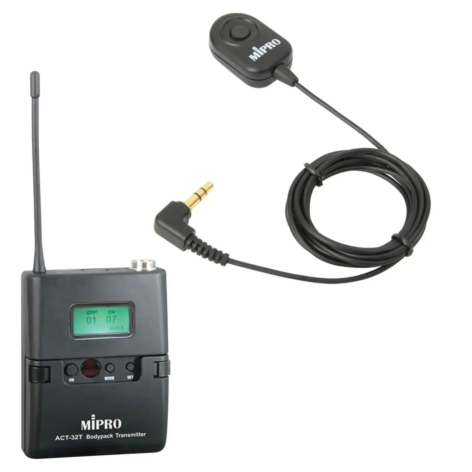 Передатчик для радиосистем Mipro ACT-32T с выключателем MJ-70