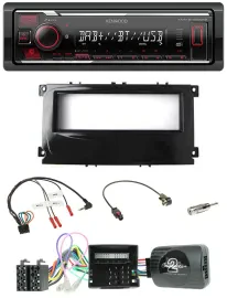 Kenwood Lenkrad Bluetooth USB DAB Autoradio für Ford Mondeo S-Max Can-Bus 07-14