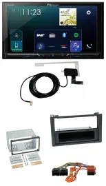 Pioneer 2DIN DAB USB MP3 Bluetooth Autoradio für Saab 9.3 Ys3F 2007-2012