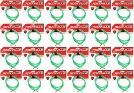 Коммутационный кабель Rockville RCTR103G Green 0.9 м (24 штуки)