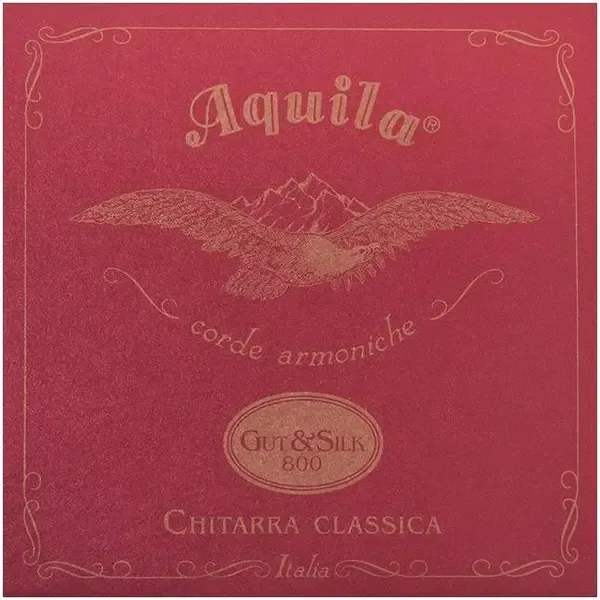 Струны для классической гитары AQUILA gut & silk 800 75C