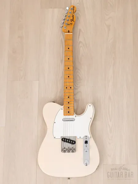 Электрогитара Fender Telecaster 1972 Vintage Reissue TL72-53 SS Olympic White w/gigbag Japan 1999