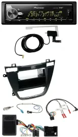 Pioneer Bluetooth DAB USB Lenkrad Autoradio für Opel Insignia ab 08 schwarz