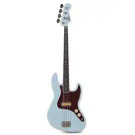 Бас-гитара Fender Gold Foil Jazz Bass 4-string Bass Sonic Blue