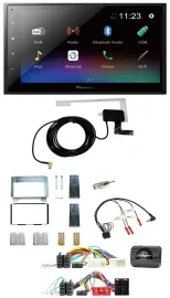 Pioneer DAB Lenkrad Bluetooth 2DIN USB Autoradio für KIA Carnival II VQ 2006-201