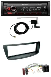 Автомагнитола Pioneer DAB, USB, MP3, Bluetooth для Citroen C1/Peugeot 107 (2005–2014)