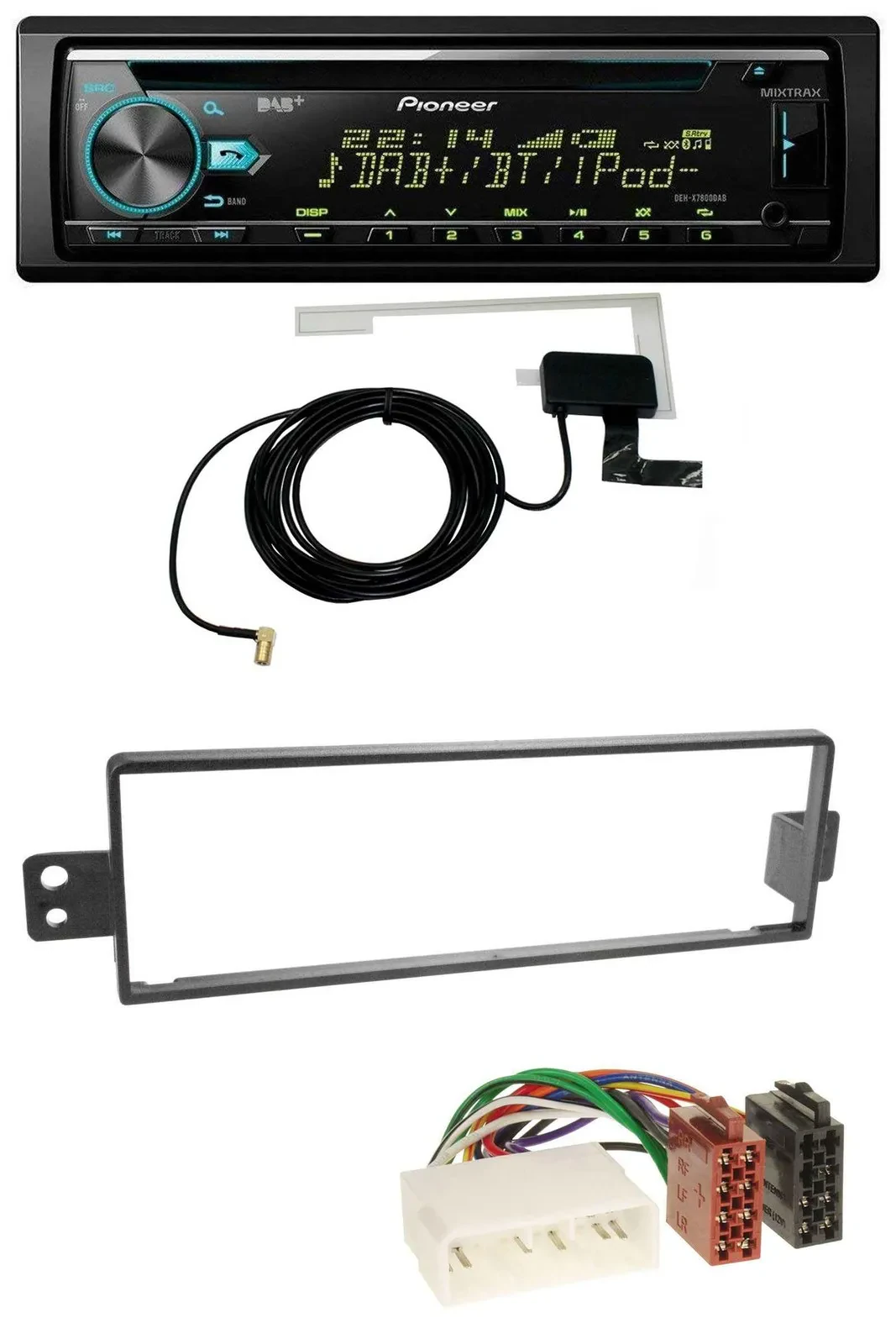 Pioneer MP3 AUX CD USB DAB Autoradio für SsangYong Rexton