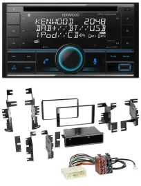 Kenwood CD 2DIN DAB USB MP3 Bluetooth Autoradio für Nissan Quest Rogue Titan ab