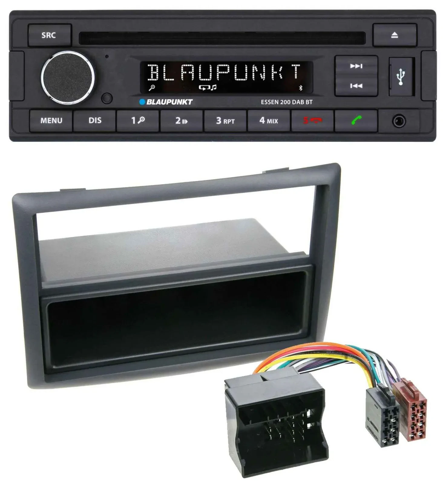 Blaupunkt USB MP3 Bluetooth DAB CD Autoradio für Renault Megane (2009-2010)
