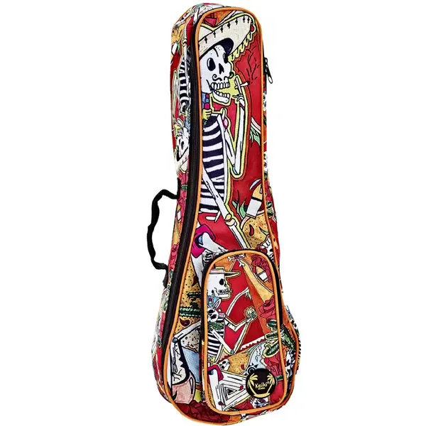 Чехол для укулеле Ortega KUB-EM-CC Keiki Concert Ukulele Bag El Muerto