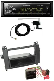 Pioneer Bluetooth DAB USB MP3 Autoradio für Mercedes A-Klasse 04-12 W169 C169