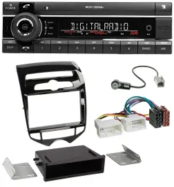 Kienzle Bluetooth MP3 USB DAB Autoradio für Hyundai ix20 ab 10 autom. Klima
