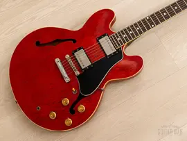 Гитара 1980 Tokai ES100R Vintage Semi-Hollow ES Guitar Cherry Long Guard, Japan