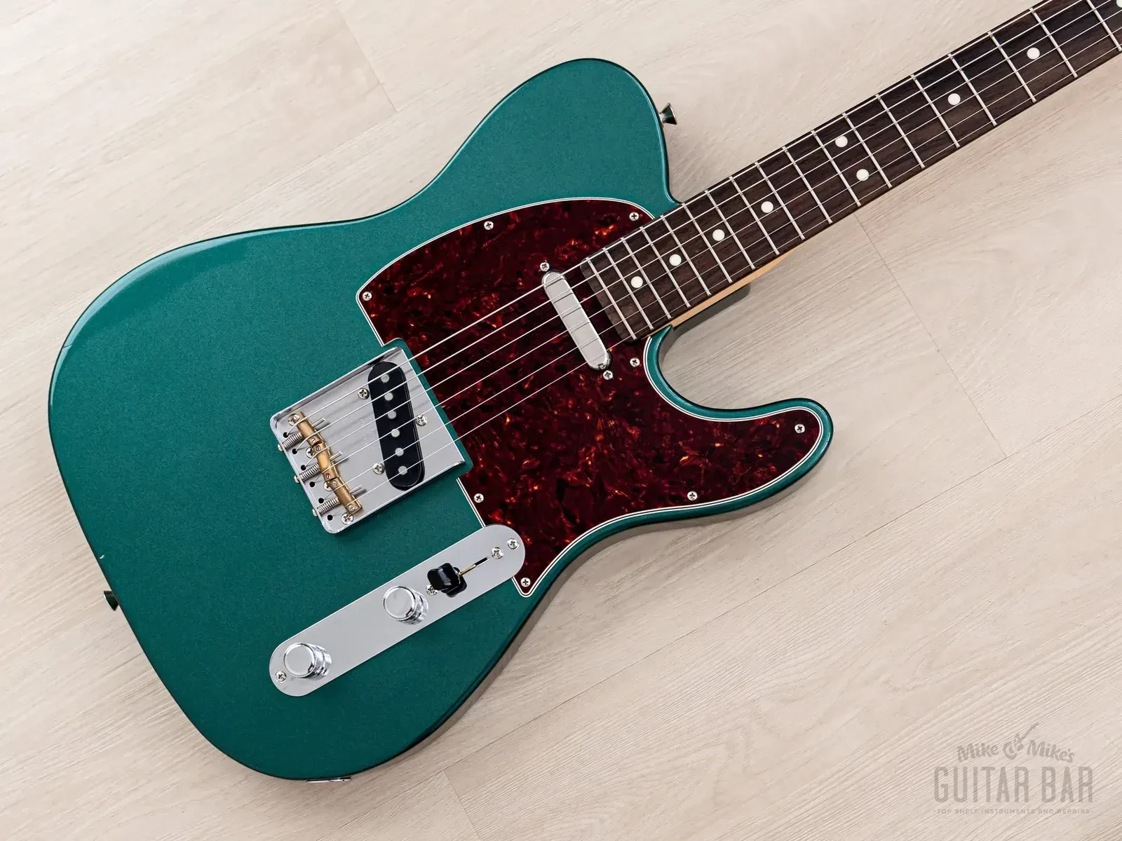 2023 Fender Hybrid II Telecaster FSR Sherwood Green w/ Headstock, Japan MIJ